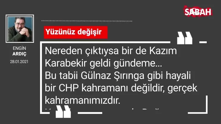 Engin Ardıç | Yüzünüz değişir