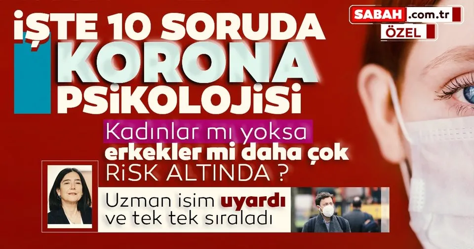10 Soruda Coronavirus Psikolojisi Erkekler Mi Daha Cok Etkileniyor Yoksa Kadinlar Mi Sabah A Ozel Aciklamalar Son Dakika Haberler