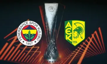 Fenerbahçe AEK Larnaca maçı hangi kanalda canlı yayınlanacak? UEFA Avrupa Ligi Fenerbahçe AEK maçı ne zaman, saat kaçta?