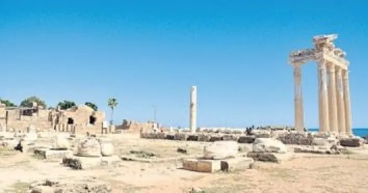 Apollon Tapınağı’nın sütunları onarıldı