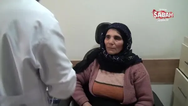 Yüz felci geçiren hasta’nın yüzü güldü | Video
