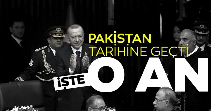 Son dakika: Başkan Erdoğan Pakistan tarihine geçti! Meclise hitabında dikkat çeken anlar...