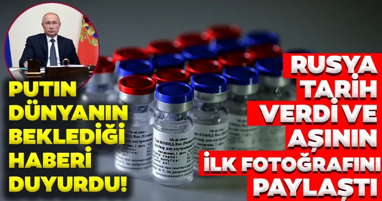 Rusya'dan son dakika coronavirüs aşısı haberi | İlk covid-19 aşısı tescillendi
