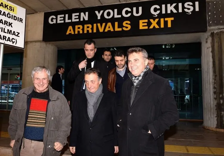 Beşiktaş kafilesi Tolga için Trabzon’da