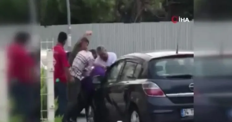Büyükçekmece’de hırsızlık yapmaya çalışırken yakalandı! Tekme tokat dayak yedi
