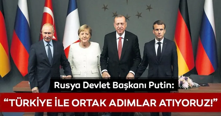 Türkiye ile ortak adımlar atıyoruz