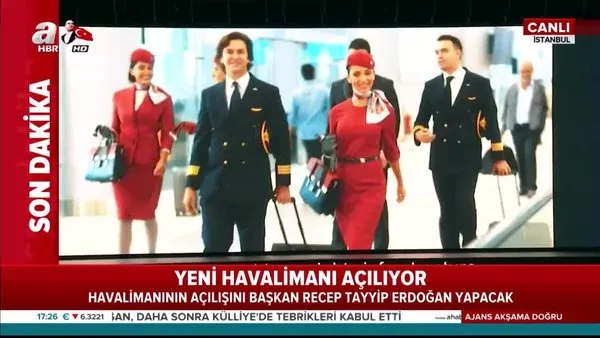 İşte İstanbul Yeni Havalimanı'nın ilk defa yayınlanan tanıtım filmi