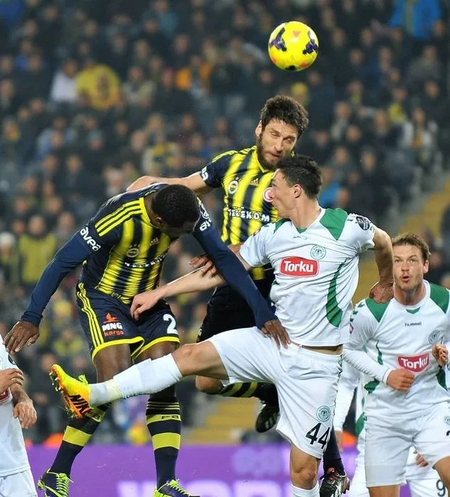 Fenerbahçe - Torku Konyaspor maçından kareler