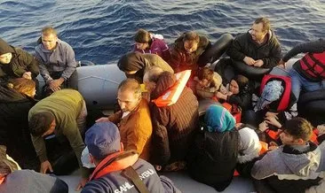 İzmir açıklarında 132 düzensiz göçmen kurtarıldı