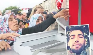 Erzincan şehidini uğurladı