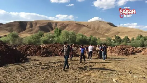 Kayıp kişiyi arayan AFAD ekibi, toprağa gömülü ceset buldu | Video