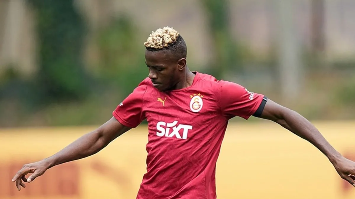 Galatasaray'da Osimhen sevinci!