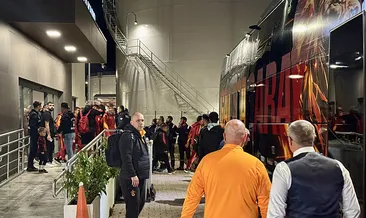Galatasaray kafilesi Antalya’ya geldi