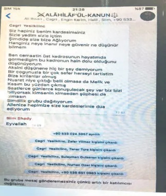 İhanetin belgesi WhatsApp’tan çıktı - 1