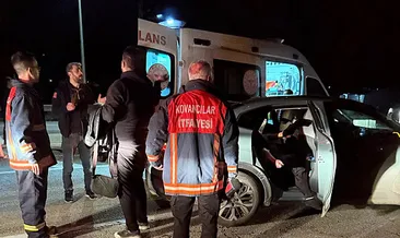 Elazığ’da iki otomobil çarpıştı: 7 kişi yaralandı! #bingol