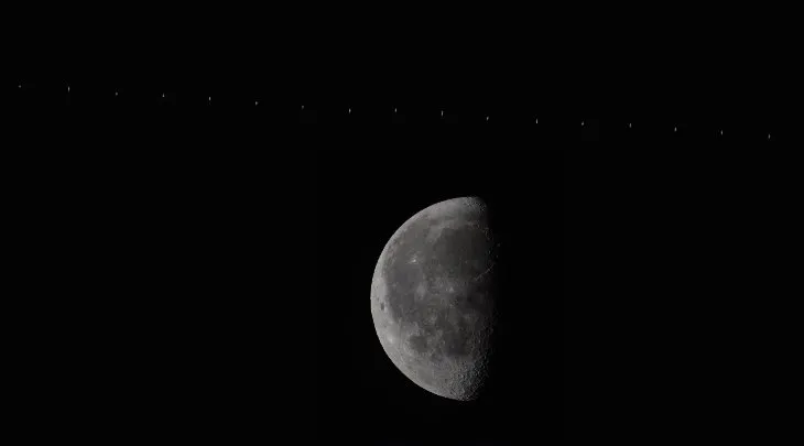 Ay’ın uzaydan çekilmiş müthiş fotoğrafı paylaşıldı