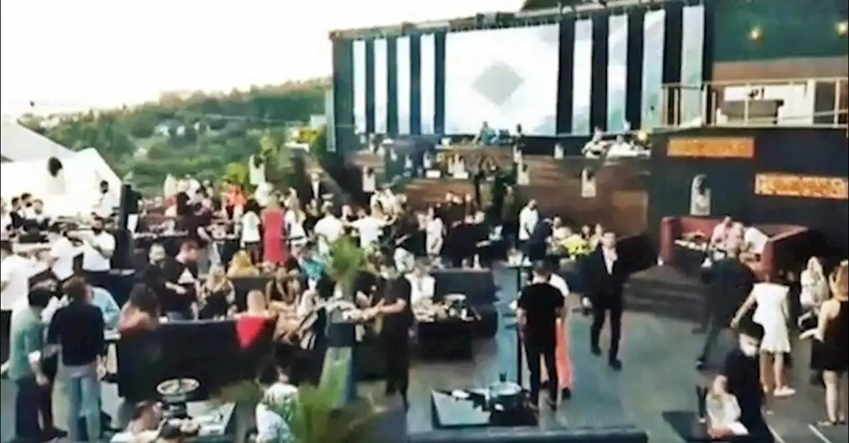 istanbul barosu nun tesisine gece