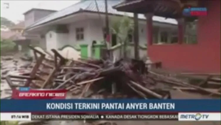 Endonezya'da tsunami! Onlarca ölü ve yüzlerce yaralı var