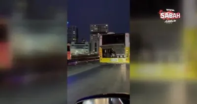 Gaziosmanpaşa’da arızalanan İETT otobüsü trafik yoğunluğuna neden oldu | Video
