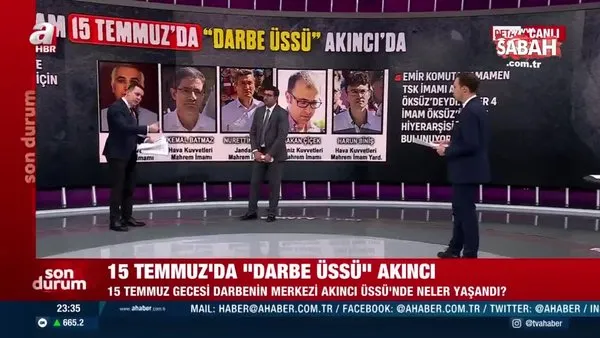 Son dakika: 15 Temmuz gecesi Akıncı Üssü'nde neler oldu? İlk kez A Haber'de açıklandı | Video