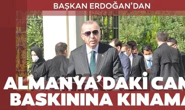 Son dakika: Başkan Erdoğan’dan Berlin’de camiye düzenlenen operasyona kınama!