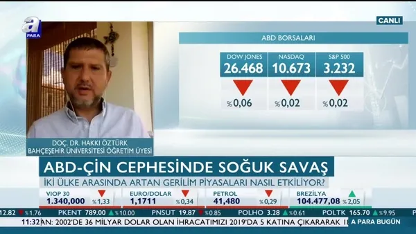 Öztürk: 2. çeyrek karları borsalar üzerinde etkili olacak