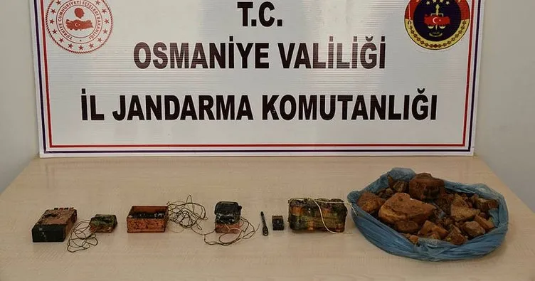Osmaniye’de terör örgütü PKK’ya operasyon: Patlayıcı ve yaşam malzemeleri ele geçirildi