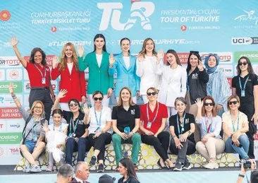 Türkiye Bisiklet Turu’na kadınlar damgasını vurdu! Çocukluk tutkusu işi oldu...