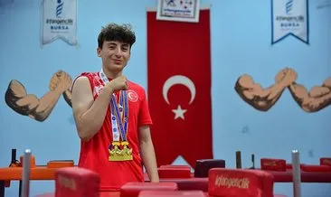Berat, Avrupa Bilek Güreşi Şampiyonu oldu #bursa