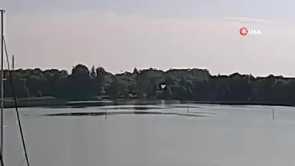 Polonya’da helikopterin göle düşme anına ait görüntüler ortaya çıktı