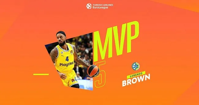 THY Avrupa Ligi'nde haftanın MVP'si Lorenzo Brown