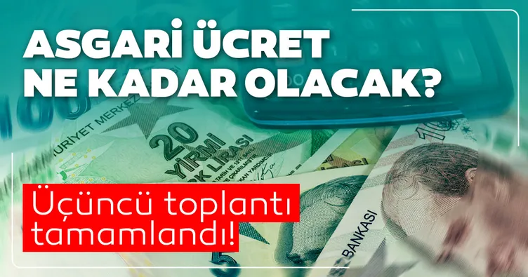 Asgari ücret zam oranında son dakika gelişmesi! 2021 asgari ücret ne kadar kaç TL olacak?