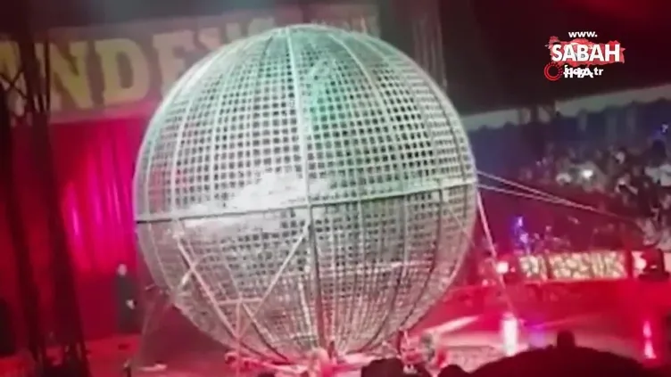 Ölüm kafesinde korkutan kaza