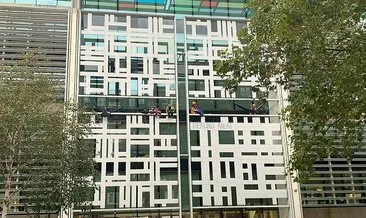 İngiltere’de aktivistler İçişleri Bakanlığı binasına tırmandı #konya