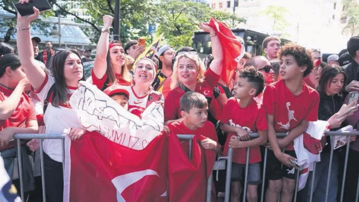 Dört bir yanda Türkiye coşkusu