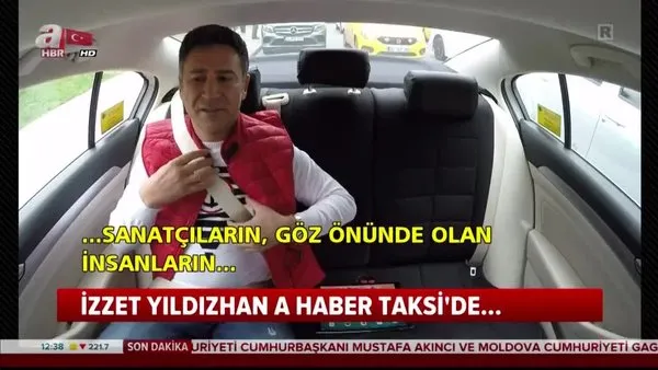 A Haber Taksi'ye konuk olan ünlü sanatçı İzzet Yıldızhan'dan 'uyuşturucu ve alkol' açıklaması!