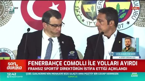Volkan Demir: Comolli istifa etmemiş ettirilmiştir