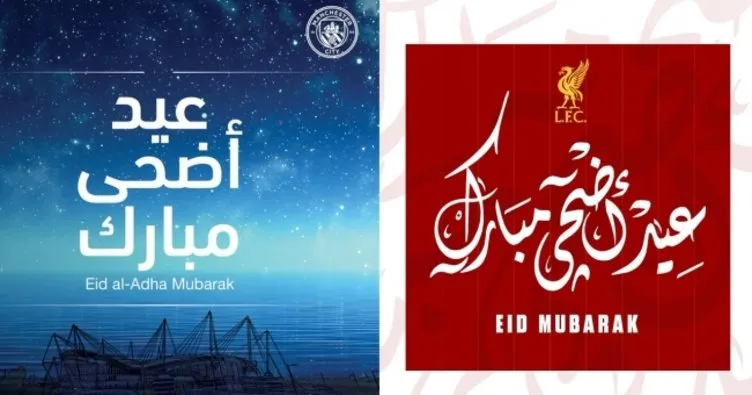 Dünyanın önde gelen kulüplerinden Ramazan Bayramı mesajı