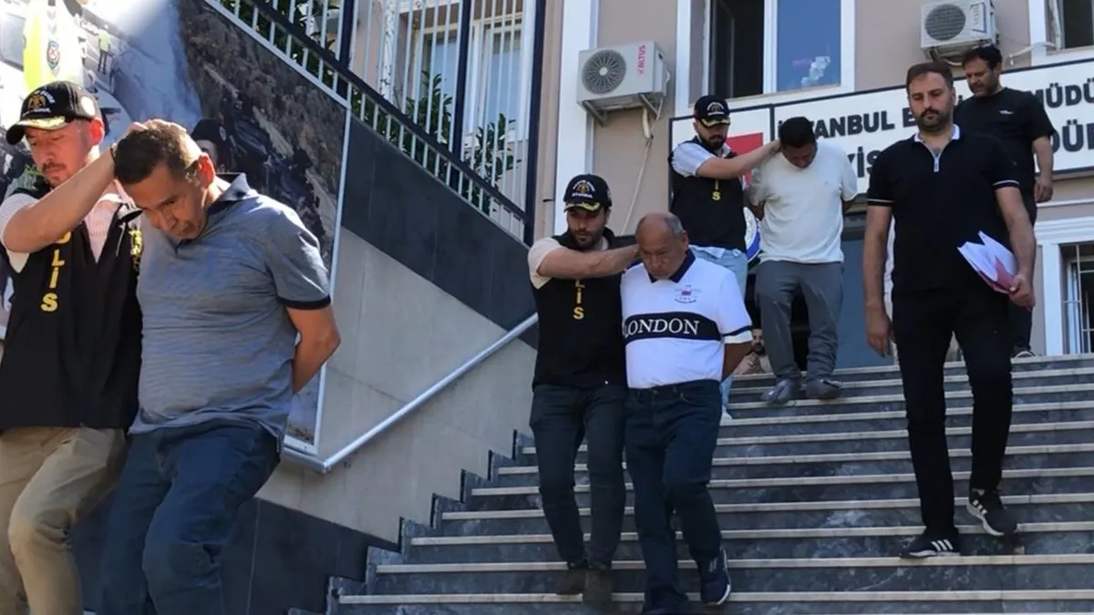 İthal hırsızlar 9 bin kilometre uzaktan gelerek 1.5 milyon çaldı... Gayrettepe polisi o hırsızları yakaladı