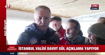 İstanbul’u sağanak ve fırtına vurdu! İstanbul Valisi Davut Gül’den flaş açıklamalar | Video