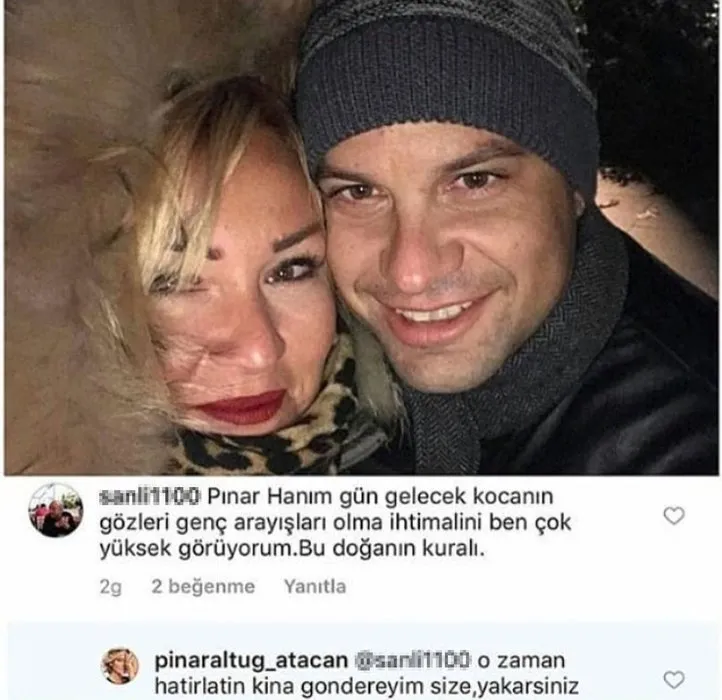 Pınar Altuğ’dan kınalı tepki