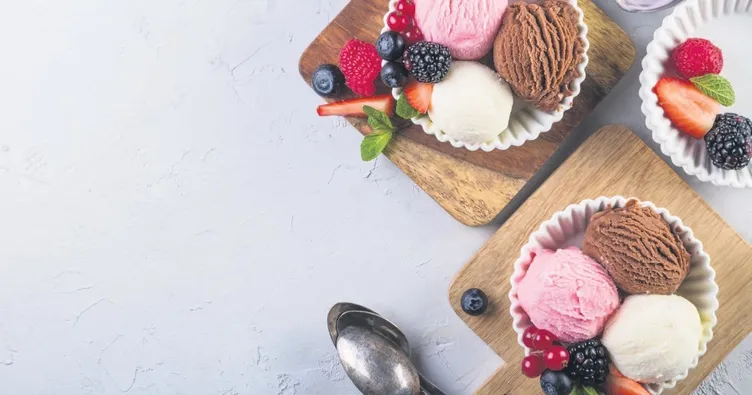 Dört mevsim lezzetin adı dondurma