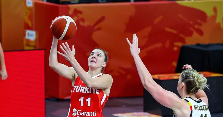 A Milli Kadın Basketbol Takımı, Belçika’ya mağlup!