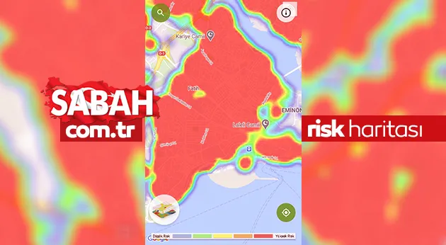 Son dakika haberler: İstanbul kıpkırmızı! İstanbul COVİD 19 haritasında dikkat çeken detay