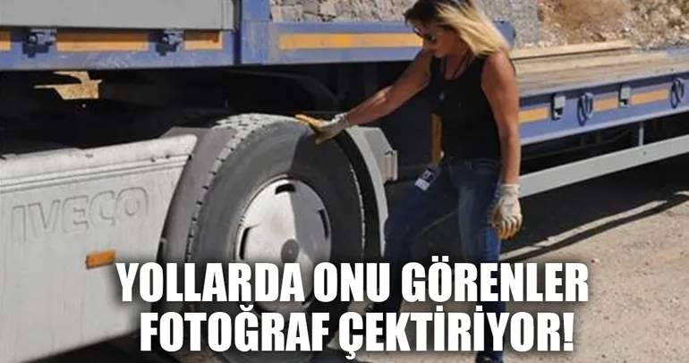 Tırcıların ’Nebahat Abla’sı