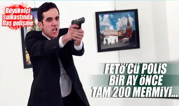 FETÖ’cü suikastçı silahına bakım yaptırıp 200 mermi almış!