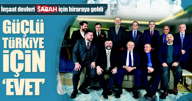 Güçlü Türkiye için biz de varız