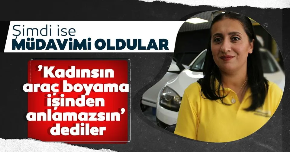 Kadinsin Arac Boyama Isinden Anlamazsin Dediler Simdi Mudavimi