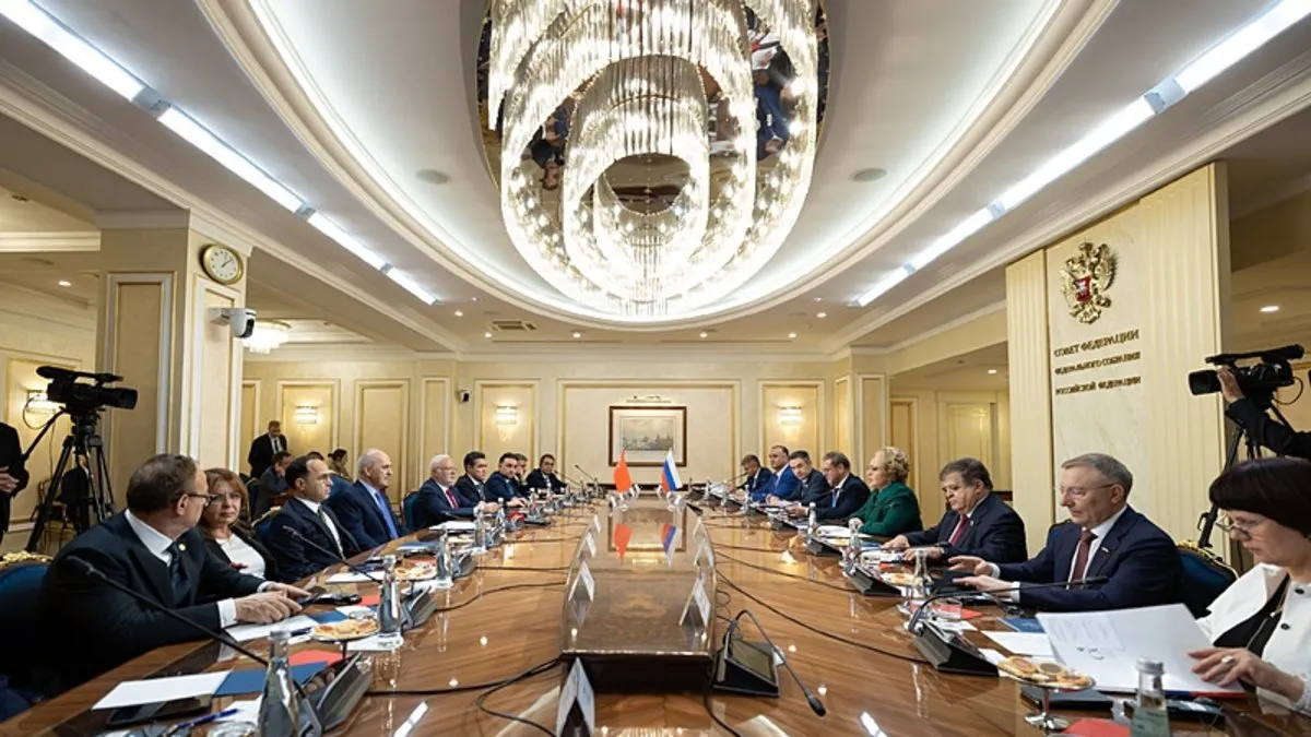 TBMM Başkanı Kurtulmuş, Matviyenko ile görüştü
