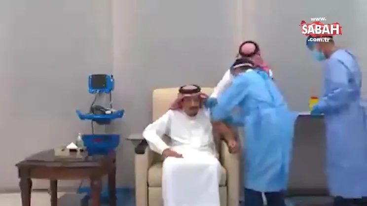 Suudi Kral, koronavirüs aşısı yaptırdı | Video